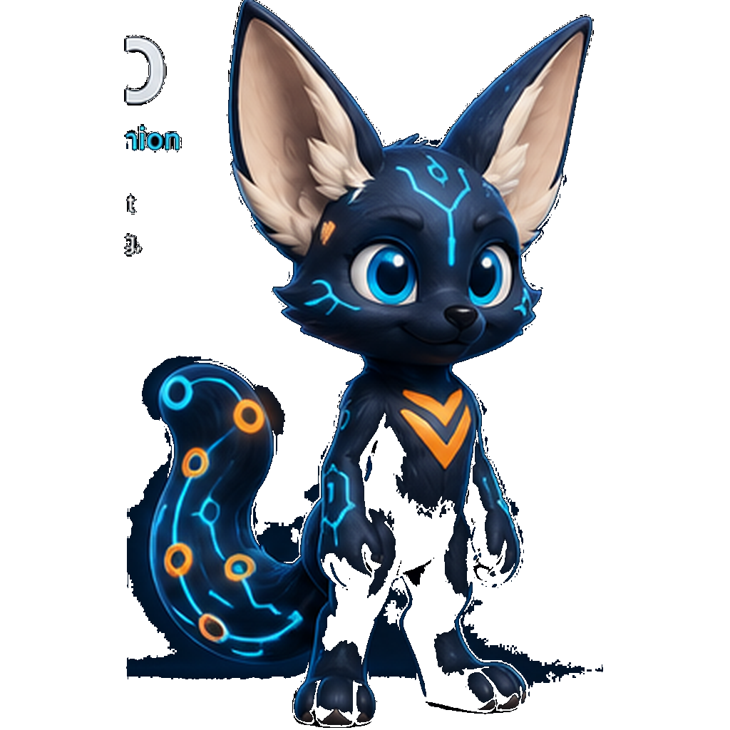 Tekko, Tekup's AI mascot, waiting and ready to help